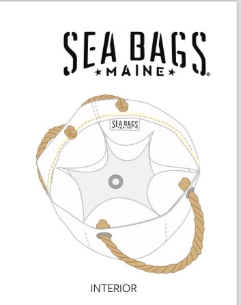 Sea Bag Beverage Tote Saint Joseph's College of Maine Campus Store