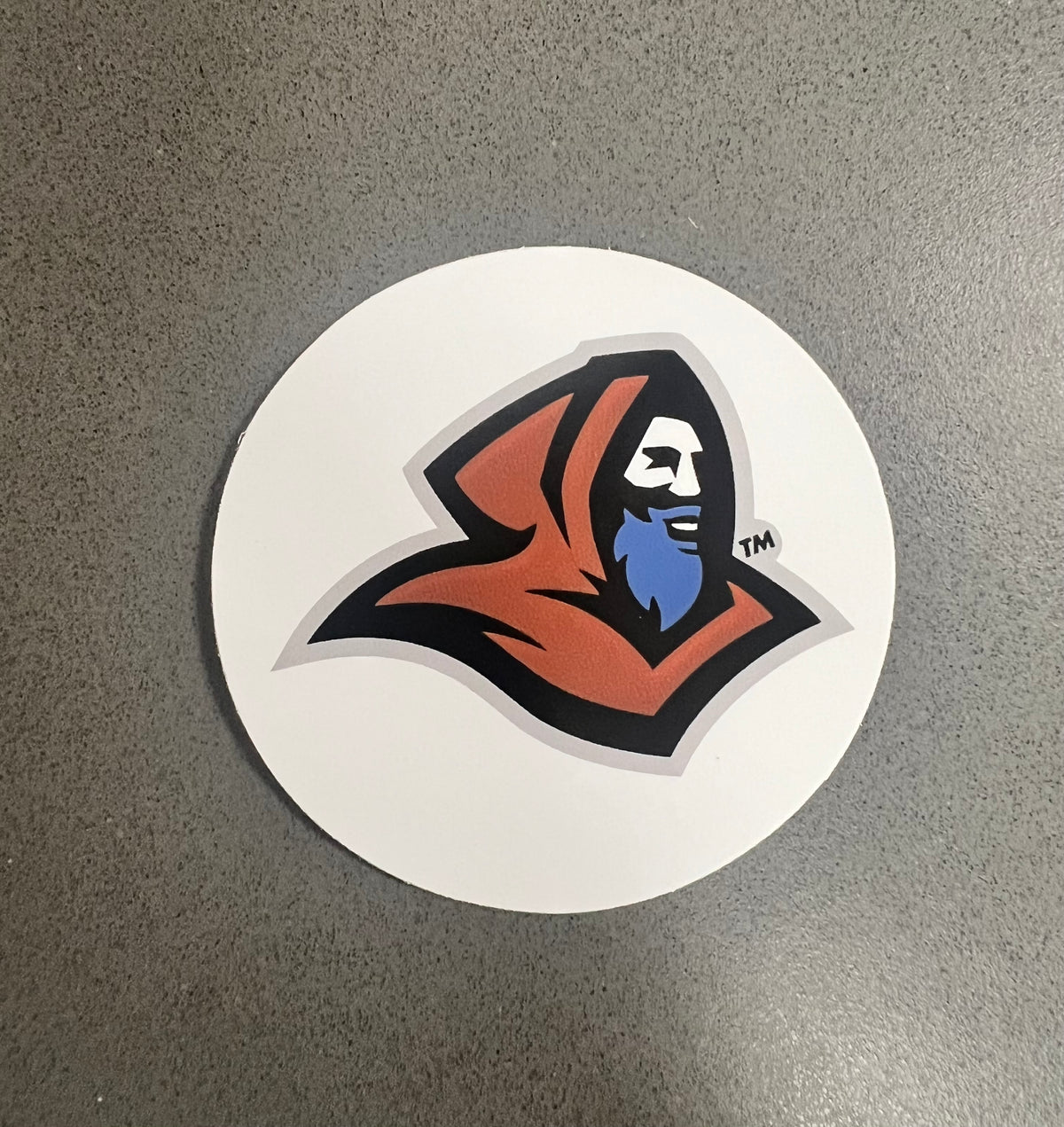 Monk Head Sticker- round