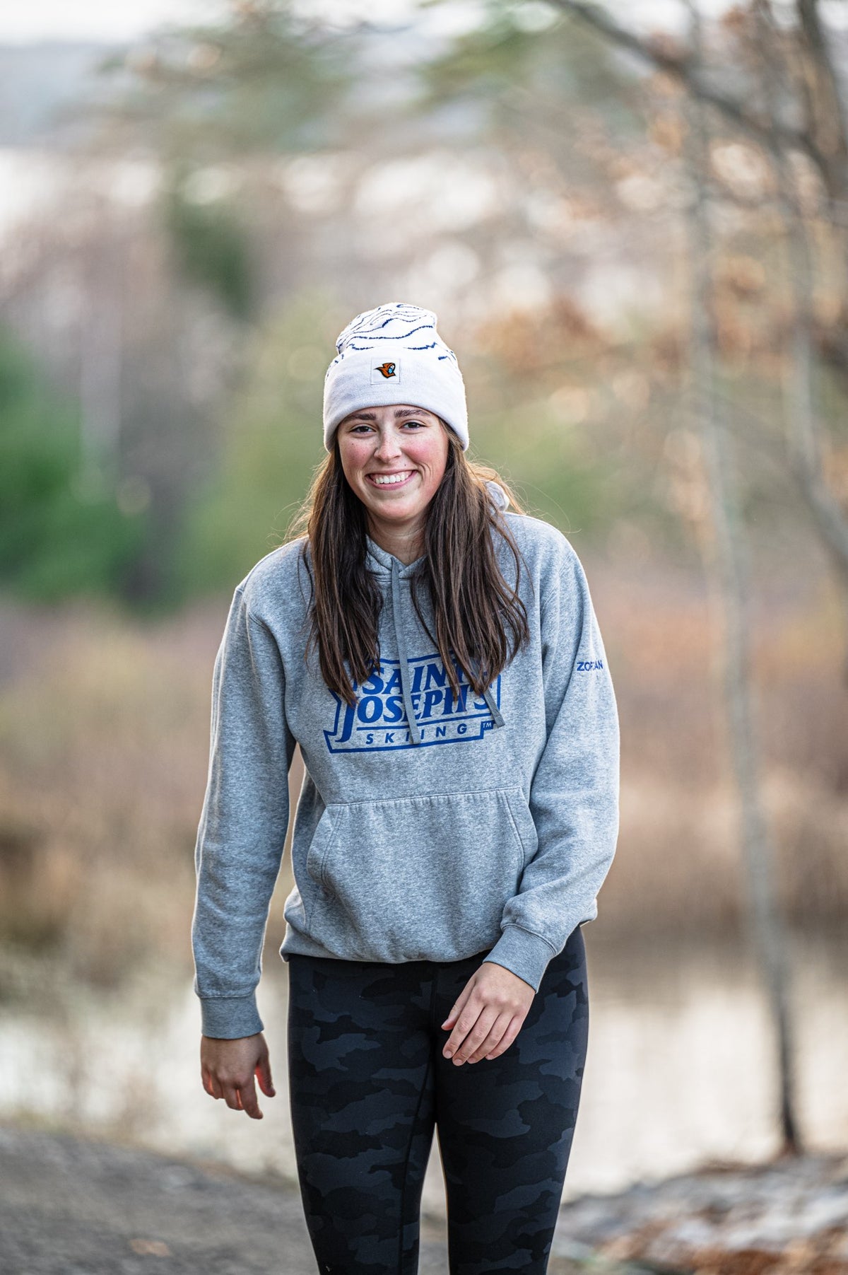 Topo Design Beanie